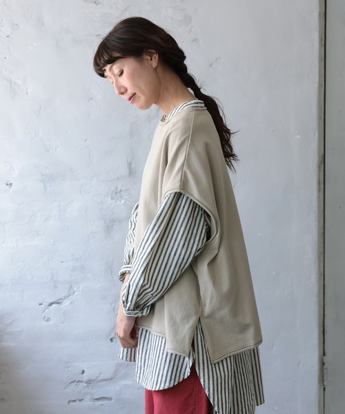 soulberry（ソウルベリー）の「あたりまえベスト（ベスト・レディース・グレイッシュベージュ/ブラック・4L/L/3L/LL/M/5L）」の13枚目の写真