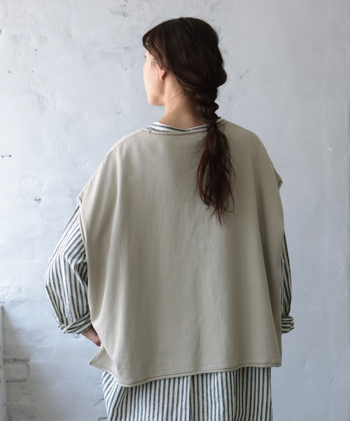 soulberry（ソウルベリー）の「あたりまえベスト（ベスト・レディース・グレイッシュベージュ/ブラック・4L/L/3L/LL/M/5L）」の14枚目の写真