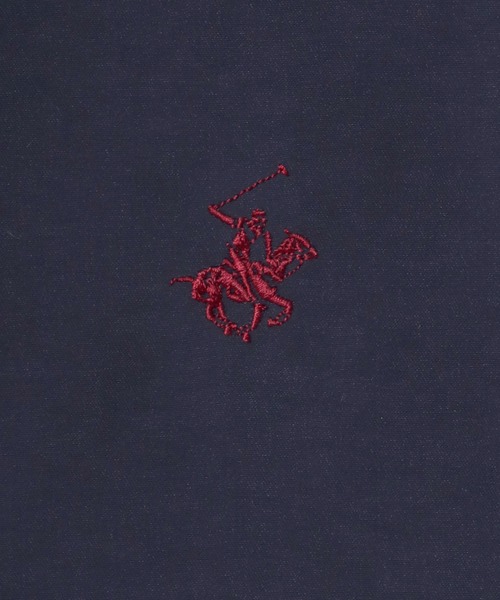 BEVERLY HILLS POLO CLUB(ビバリーヒルズポロクラブ)の「BEVERLY HILLS POLO CLUB/ビバリーヒルズポロクラブ Harrington Jacket/撥水 ロゴ ワンポイント刺繍 ハリントンジャケット/スイングトップ/ブルゾン/レディース メンズ(ブルゾン・メンズ・ネイビー/マスタード/グリーン・L/LL/M)」の10枚目の写真