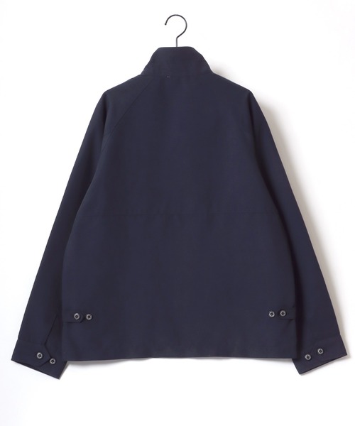 BEVERLY HILLS POLO CLUB(ビバリーヒルズポロクラブ)の「BEVERLY HILLS POLO CLUB/ビバリーヒルズポロクラブ Harrington Jacket/撥水 ロゴ ワンポイント刺繍 ハリントンジャケット/スイングトップ/ブルゾン/レディース メンズ(ブルゾン・メンズ・ネイビー/マスタード/グリーン・L/LL/M)」の7枚目の写真