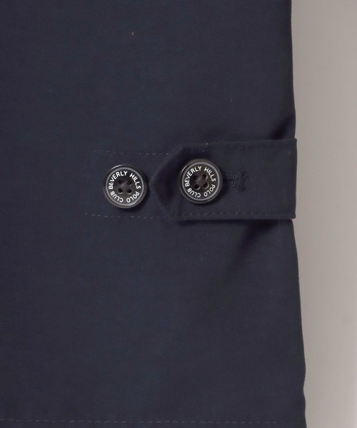 BEVERLY HILLS POLO CLUB(ビバリーヒルズポロクラブ)の「BEVERLY HILLS POLO CLUB/ビバリーヒルズポロクラブ Harrington Jacket/撥水 ロゴ ワンポイント刺繍 ハリントンジャケット/スイングトップ/ブルゾン/レディース メンズ(ブルゾン・メンズ・ネイビー/マスタード/グリーン・L/LL/M)」の17枚目の写真