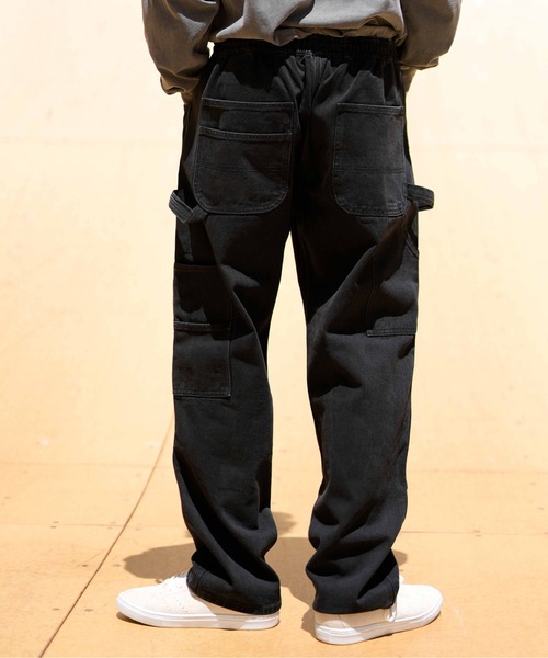 Dickies（ディッキーズ）の「Dickies/ディッキーズ パンツ デニム ムラサキスポーツ別注 ワイドパンツ 80233100（デニムパンツ・メンズ・インディゴブルー/ブラック・M/L/S）」の11枚目の写真