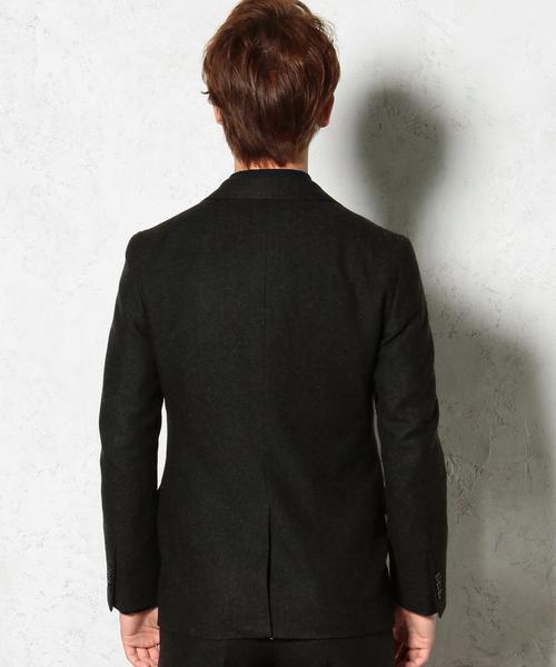 green label relaxing（グリーンレーベルリラクシング）の「□H/SPUN NT 2B ジャケット（テーラードジャケット・メンズ・ダークグレー/ダークグリーン/ネイビー・LARGE/SMALL/X-LARGE/X-SMALL/XX-LARGE/MEDIUM）」の14枚目の写真