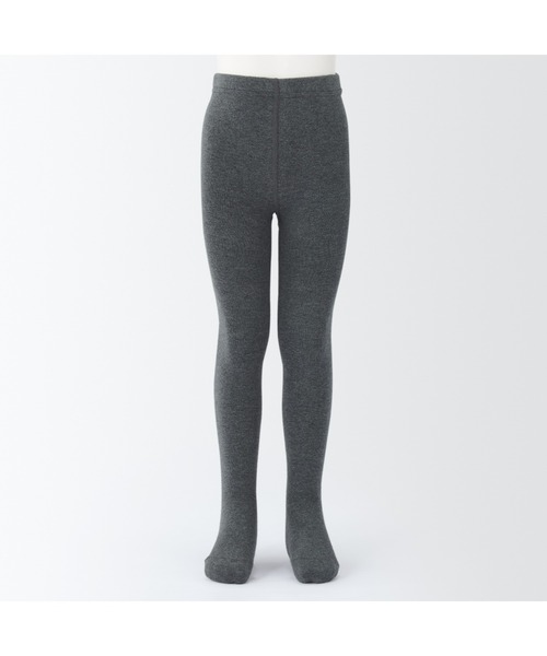 無印良品(ムジルシリョウヒン)の「足なり直角 かかとに合う タイツ(キッズ)(タイツ/ストッキング・キッズ・ブラック/チャコールグレー/ブラウン系3・140/150/130/120/110)」の11枚目の写真