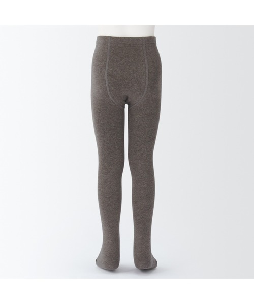 無印良品(ムジルシリョウヒン)の「足なり直角 かかとに合う タイツ(キッズ)(タイツ/ストッキング・キッズ・ブラック/チャコールグレー/ブラウン系3・140/150/130/120/110)」の19枚目の写真