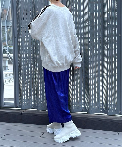 LEPSIM（レプシィム）の「【WEB限定】ニットスニーカーブーツ　989049（ブーツ・レディース・アイボリー/ブラック/ブラック×ホワイト・LARGE/MEDIUM/SMALL）」の16枚目の写真