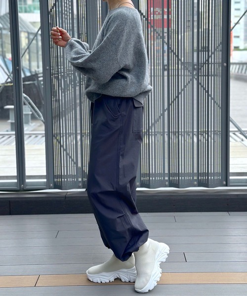 LEPSIM（レプシィム）の「【WEB限定】ニットスニーカーブーツ　989049（ブーツ・レディース・アイボリー/ブラック/ブラック×ホワイト・LARGE/MEDIUM/SMALL）」の19枚目の写真