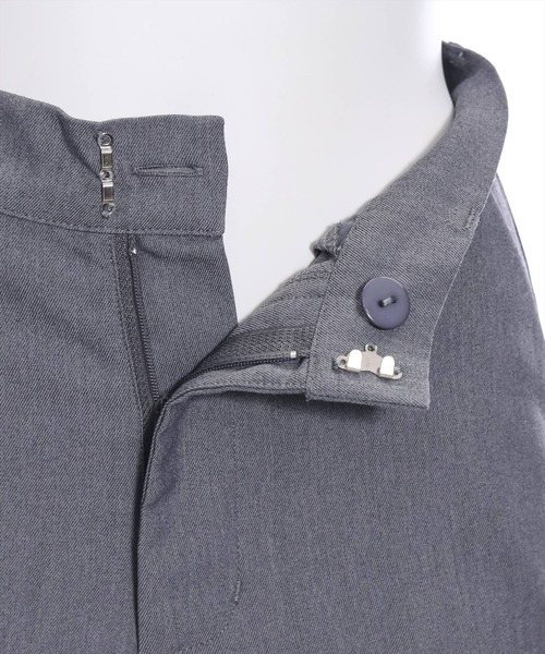 clear（クリア）の「【低身長サイズ有】センタープレススリムストレートパンツ[着回し抜群 オフィスカジュアル 骨格ストレート]≪2024AW≫（スラックス・レディース・グレー/ピンク/アイボリー/ブラック・M/S/XS）」の10枚目の写真