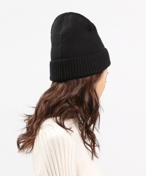 GLOBAL WORK Smile Seed Store（グローバルワーク スマイルシードストア）の「ニットキャップ/970452（ニットキャップ/ビーニー・レディース・ブラック/ライトブラウン/チャコール/グレイッシュベージュ・FREE）」の9枚目の写真