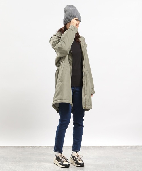 GLOBAL WORK Smile Seed Store（グローバルワーク スマイルシードストア）の「ニットキャップ/970452（ニットキャップ/ビーニー・レディース・ブラック/ライトブラウン/チャコール/グレイッシュベージュ・FREE）」の10枚目の写真