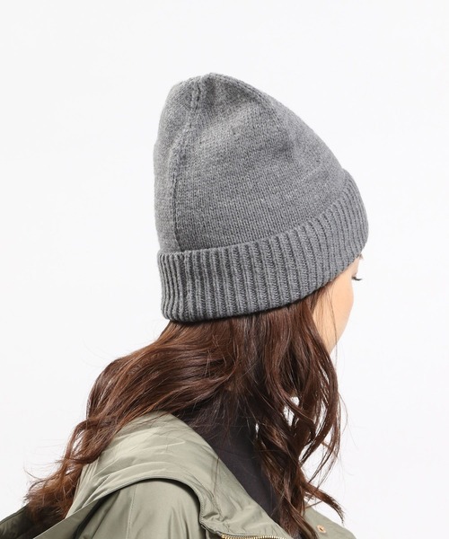 GLOBAL WORK Smile Seed Store（グローバルワーク スマイルシードストア）の「ニットキャップ/970452（ニットキャップ/ビーニー・レディース・ブラック/ライトブラウン/チャコール/グレイッシュベージュ・FREE）」の13枚目の写真