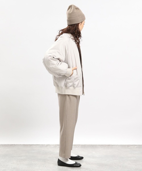 GLOBAL WORK Smile Seed Store（グローバルワーク スマイルシードストア）の「ニットキャップ/970452（ニットキャップ/ビーニー・レディース・ブラック/ライトブラウン/チャコール/グレイッシュベージュ・FREE）」の16枚目の写真