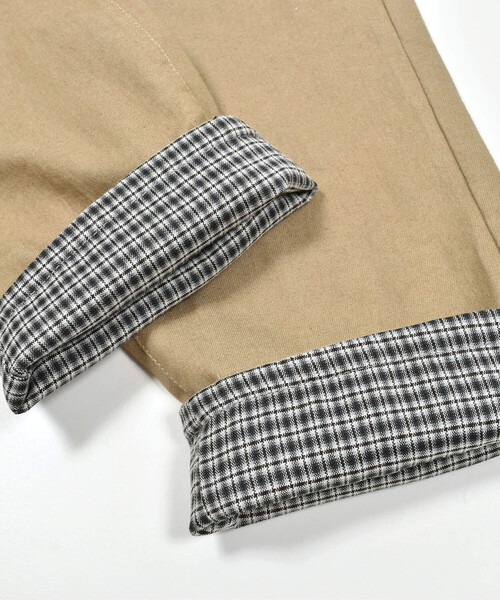 SLAP SLIP（スラップスリップ）の「【宮城舞さん×SLAPSLIP】デニムツイルストレッチサロペット(80~120cm)（つなぎ/オールインワン・キッズ・ネイビー/ベージュ・100cm/110cm/80ｃｍ/90cm/120cm）」の21枚目の写真