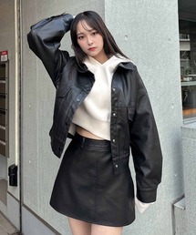 ENVYM | ヴィンテージレザージャケット(ベスト)