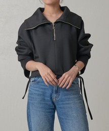 Lui's | リラックスライトウェイトハーフジップトップス(その他トップス)