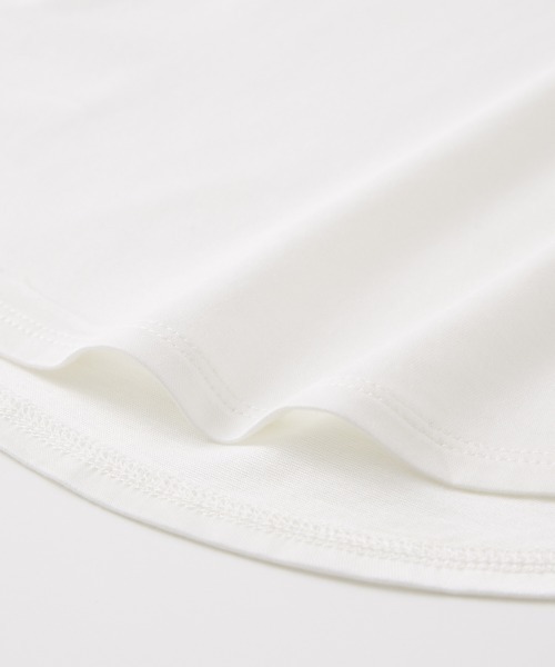 sail（サイル）の「【販売終了】【sail】ハイネックカットソー　小さいサイズ【低身長・小柄女性向けサイズ】（Tシャツ/カットソー・レディース・オフホワイト・01）」の12枚目の写真