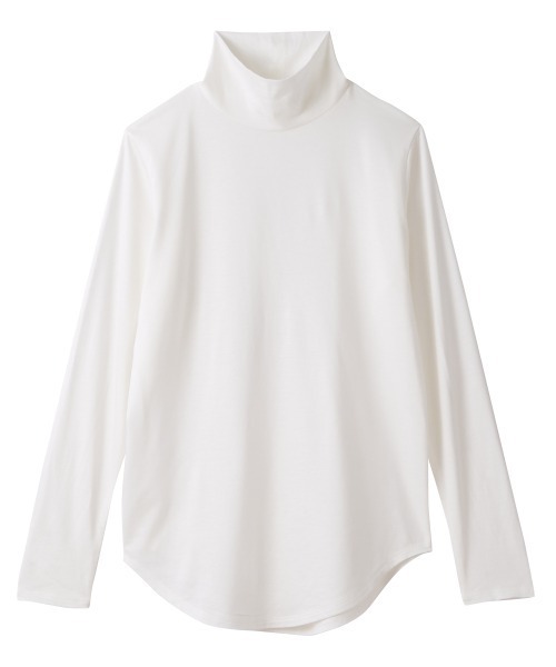 sail（サイル）の「【販売終了】【sail】ハイネックカットソー　小さいサイズ【低身長・小柄女性向けサイズ】（Tシャツ/カットソー・レディース・オフホワイト・01）」の10枚目の写真