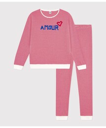 【新品タグ付】プチバトー　ミラレパジャマ レディースM PETIT BATEAU｜プリント長袖パジャマ | Rakuten Fashion(楽天