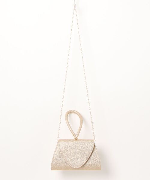 LA VORAGINE（ラ ヴォラジネ）の「結婚式・パーティー 2wayクラッチバック ハンドバッグ 入学式 卒業式 成人式 セレモニー（クラッチバッグ・レディース・ゴールド・FREE）」の15枚目の写真