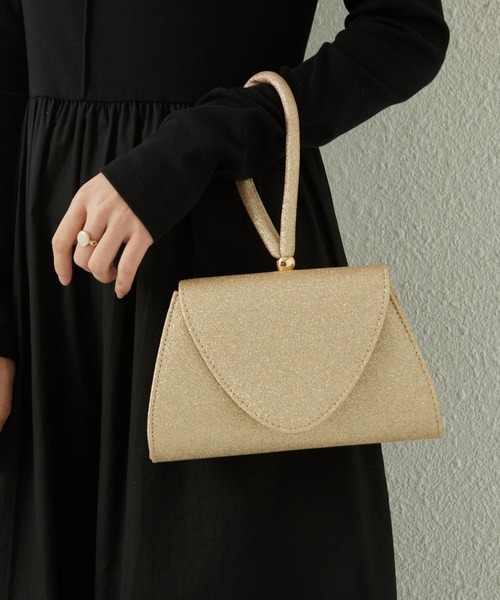 LA VORAGINE（ラ ヴォラジネ）の「結婚式・パーティー 2wayクラッチバック ハンドバッグ 入学式 卒業式 成人式 セレモニー（クラッチバッグ・レディース・ゴールド・FREE）」の16枚目の写真