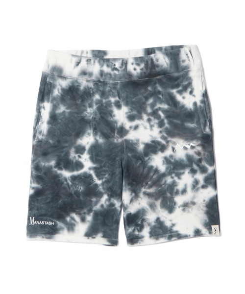 MANASTASH（マナスタッシュ）の「MANASTASH/マナスタッシュ　TIE DYE SWEAT SHORTS（その他パンツ・メンズ・レッド/サックスブルー/ブラック・M/L/XL/2XL）」の8枚目の写真
