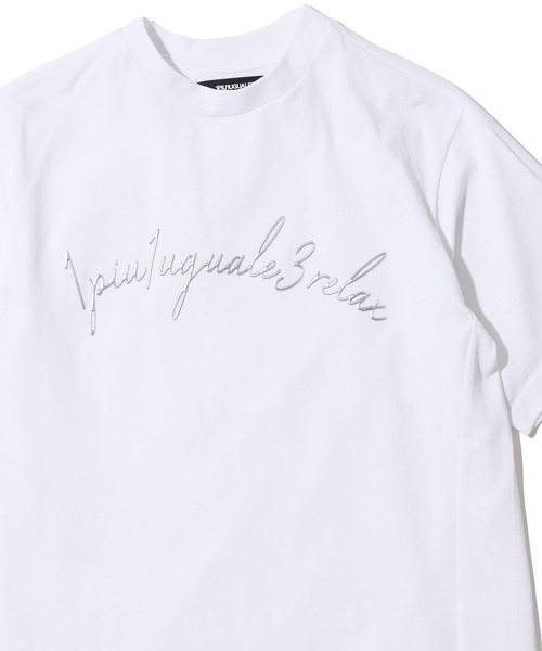 V::ROOM 】ブイ ルーム/Gauze Rib Tube LS Crew（Tシャツ