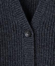 6（ロク）の「＜6(ROKU)＞ウールコットン ミックス Vネック