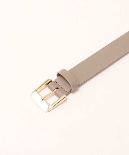 NOLLEY’S Sophi（ノーリーズソフィ）の「ワイズバックルベルト（ベルト・レディース・ブラック/グレイッシュベージュ・FREE）」の8枚目の写真