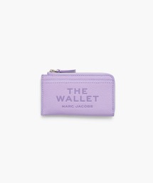 MARC JACOBS（マークジェイコブス）の「THE LEATHER TOP ZIP MULTI WALLET/ザ レザー トップ ジップ マルチ ウォレット（財布・パープル系）」