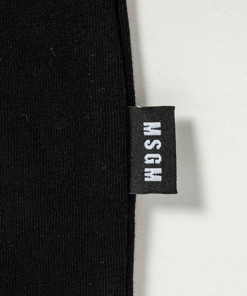 MSGM（エムエスジーエム）の「MSGM(エムエスジーエム)Kids & Junior ワンポイントブランドロゴ半袖Tシャツカットソー（Tシャツ/カットソー・キッズ・ブラック/ピンク/イエロー/ライラック/アイボリー・10Y/6Y/12Y/14Y/8Y/4Y）」の9枚目の写真