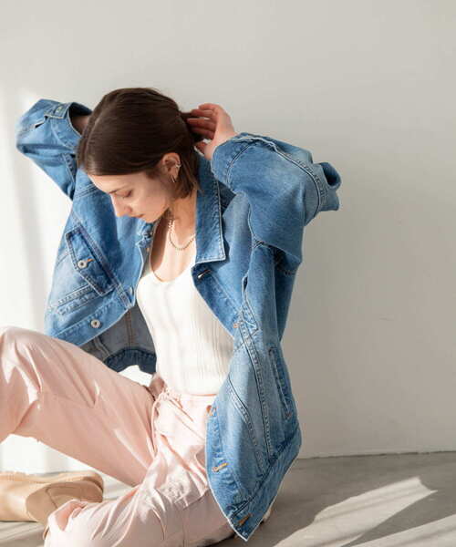 美品◎urban research sonnylabel オーバーサイズGジャン URBAN RESEARCH Sonny Label（アーバンリサーチサニーレーベル