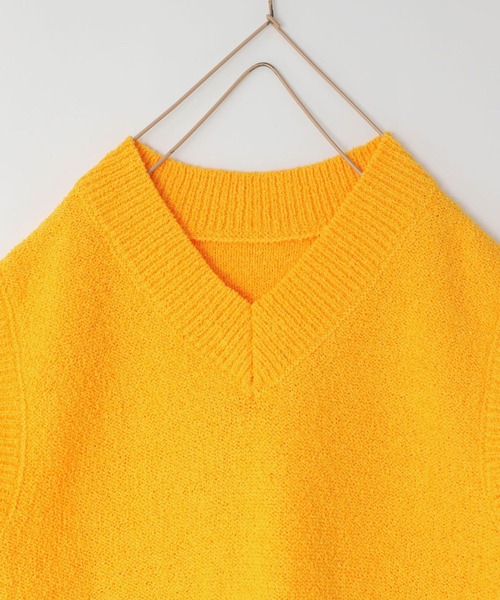 LOWRYS FARM(ローリーズファーム)の「ブークレニットベスト 100822(ベスト・キッズ・ブルー/イエロー/ホワイト・150cm/140cm/130cm/120cm/110cm)」の11枚目の写真