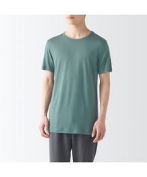 無印良品（ムジルシリョウヒン）の「紳士　ひんやりなめらか　クルーネック半袖Ｔシャツ（インナーウェア/肌着）」