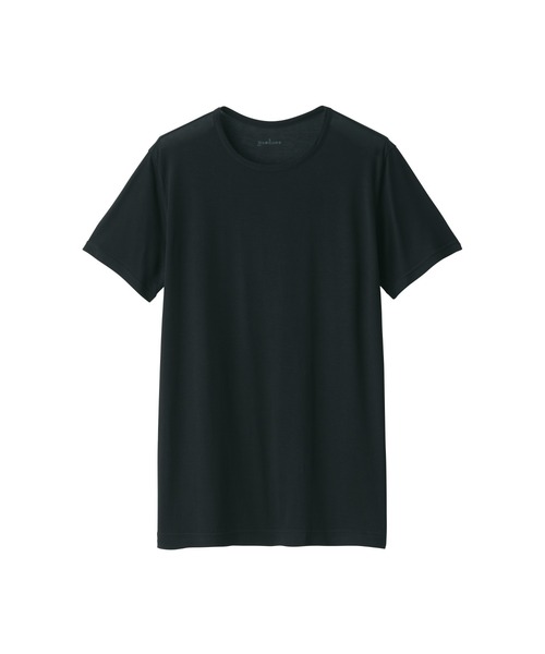 無印良品(ムジルシリョウヒン)の「紳士 ひんやりなめらか クルーネック半袖Tシャツ(インナーウェア/肌着・メンズ・ネイビー/ホワイト/スモーキーグリーン系/ブラック/グレー・XL/L/M/S/XS)」の18枚目の写真