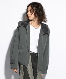 HARE | 【SET UP対応】コンパクトフードブルゾン(HARE)(テーラードジャケット)