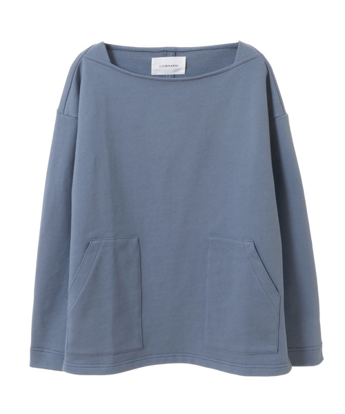【セール】【LOURMARIN/ルールマラン】コットン裏毛プルオーバー（Tシャツ/カットソー）｜Lourmarin（ルールマラン）
