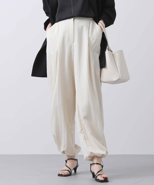 Gready Brilliant●Lallia muドローストリングワークパンツ Gready Brilliant○Lallia muドローストリングワークパンツ