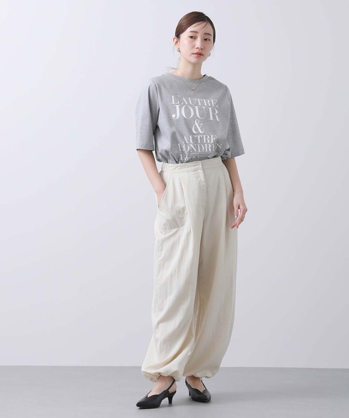 Gready Brilliant(グレディブリリアン)の「ドローストリングワークパンツ(その他パンツ・レディース・オフホワイト・38)」の8枚目の写真