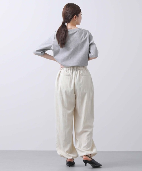 Gready Brilliant(グレディブリリアン)の「ドローストリングワークパンツ(その他パンツ・レディース・オフホワイト・38)」の10枚目の写真