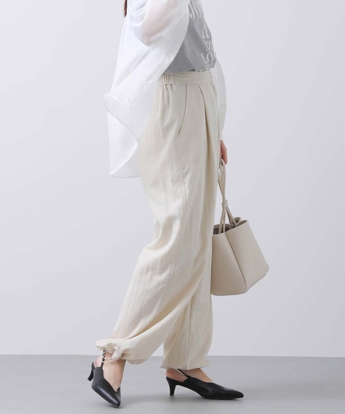 Gready Brilliant●Lallia muドローストリングワークパンツ Gready Brilliant○Lallia muドローストリングワークパンツ