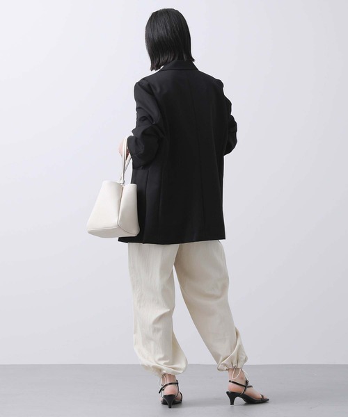 Gready Brilliant(グレディブリリアン)の「ドローストリングワークパンツ(その他パンツ・レディース・オフホワイト・38)」の5枚目の写真