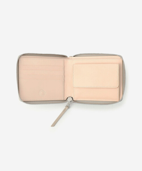 ORCIVAL（オーシバル）の「ORCIVAL | ライトキャンバス ショルダーウォレット（財布・レディース・チャコール/ベージュ/オフホワイト・-）」の6枚目の写真