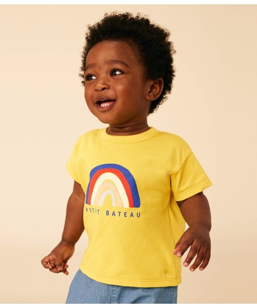 PETIT BATEAU(プチバトー)の「プリント半袖Tシャツ(Tシャツ/カットソー・キッズ・オフホワイト/ネイビー/ホワイト/ブルー系その他/イエロー・36MONTH/18MONTH/12MONTH/24MONTH)」の17枚目の写真