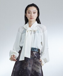 UNITED TOKYO | ハーフシアータイブラウス(シャツ/ブラウス)