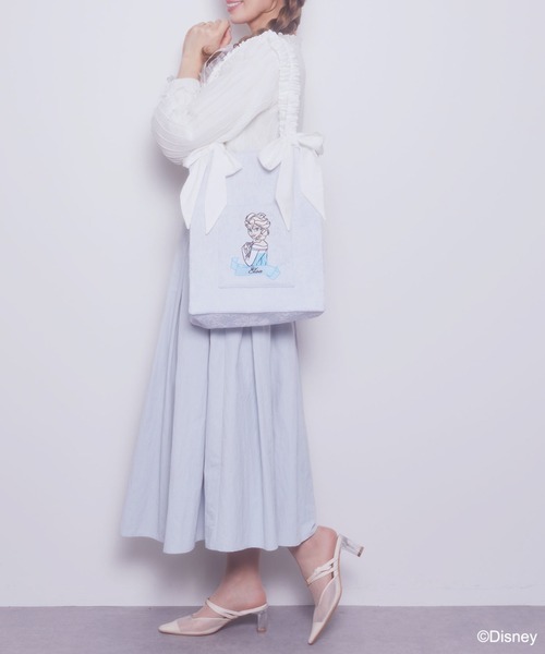 エルサ トートバッグ ヘアポニー リボン 戴冠式　DISNEY FROZEN Disney's Frozen Collection by Dooney & Bourke - Disney