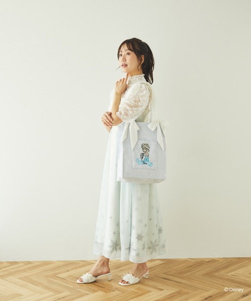 Disney（ディズニー）の「エルサ/リボントートバッグ（トート