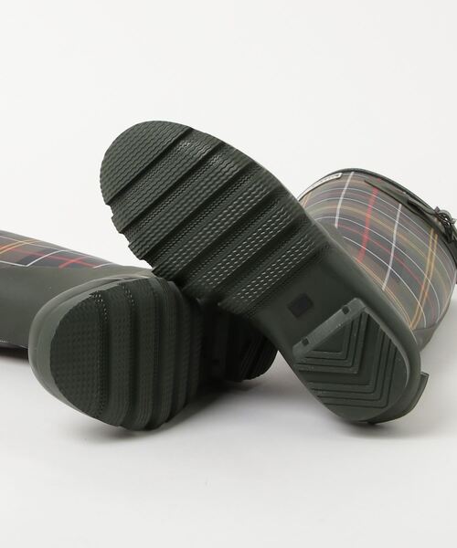 Barbour(バブアー)の「Bede タータンチェック レインブーツ(レディース)(レインシューズ・レディース・グリーン・5/4/6)」の8枚目の写真