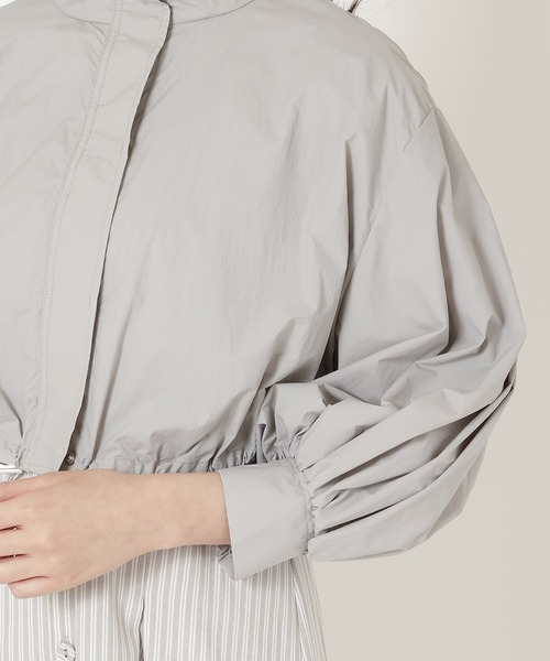 REDYAZEL（レディアゼル）の「スタンドショートブルゾン（ブルゾン・レディース・ミント/ホワイト/ライトグレー・FREE）」の15枚目の写真