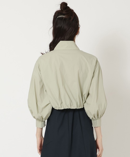 REDYAZEL（レディアゼル）の「スタンドショートブルゾン（ブルゾン・レディース・ミント/ホワイト/ライトグレー・FREE）」の19枚目の写真