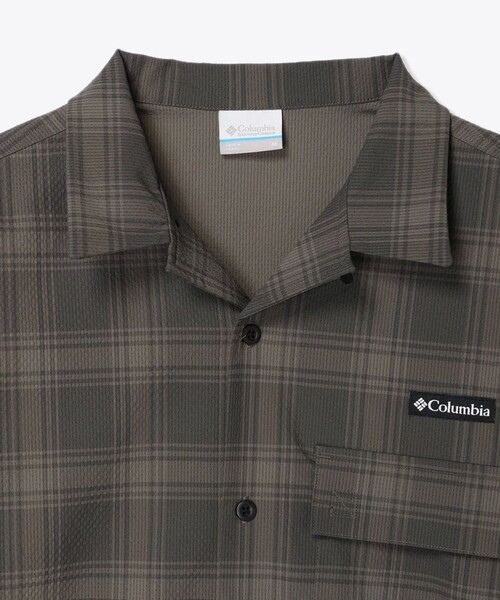Columbia（コロンビア）の「オウルリッジショートスリーブシャツ（シャツ/ブラウス・メンズ・ブラック/グリーン/チェック/ネイビー・XL/S/M/L）」の9枚目の写真